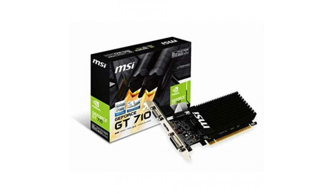 Graafikakaart MSI GeForce GT710 2 GB DDR3 GDDR3