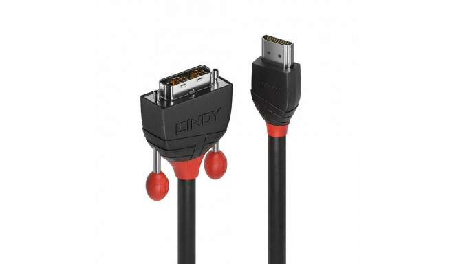 HDMI-DVI Kaabel LINDY 36273 3 m Must