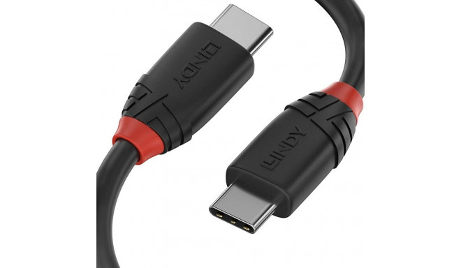 Kaabel USB C LINDY 36907 1,5 m Must