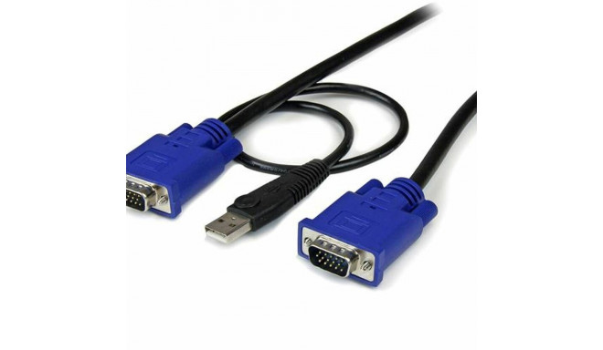 Adapterikaabel Startech SVECONUS10 Valge Must 3 m