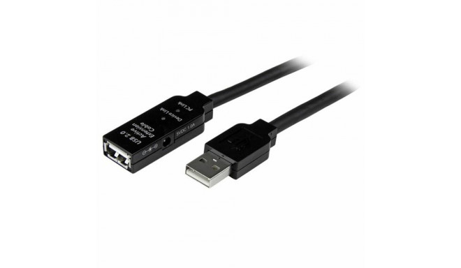 USB-kaabel Startech USB2AAEXT5M          Must