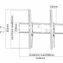 Подставка для ТВ Neomounts LFD-W2000 60" 100"