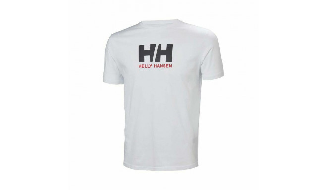 Lühikeste varrukatega T-särk, meeste LOGO Helly Hansen 33979 001  Valge - S