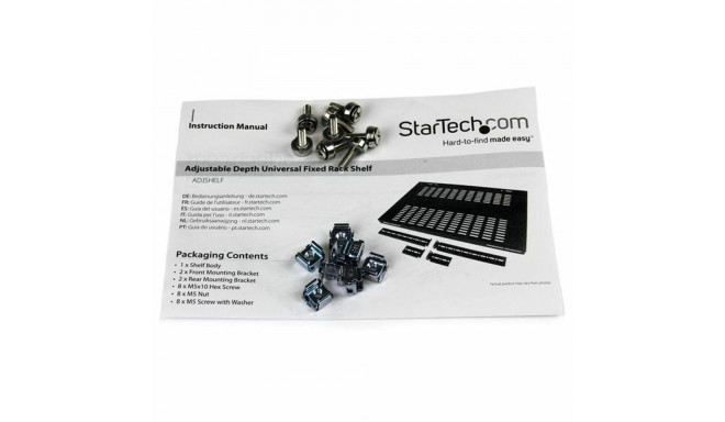 Fikseeritud Alus Serverikapile Startech ADJSHELF