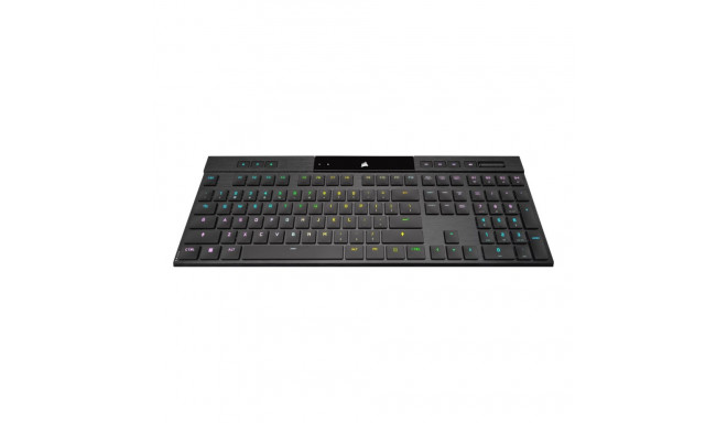 Corsair Keyboard | K100 AIR | Mechanical Gaming Keyboard | Wireless/Wired | Nordic | Bluetooth | Bla