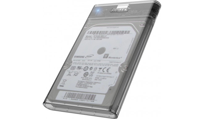 Unitek USB 3.2 Gen 1 laht - SATA6G 2.5 HDD/SSD DiskGuard Limpid R (S1103A)