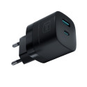 3MK Hyper GaN Charger 33W charger network. Black/Black
