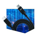 3MK Hyper Cable USB-C/USB-C 4K 60Hz black cable 1m 100W