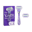 GILLETTE VENUS SWIRL SMOOTH máquina + 2 recambios