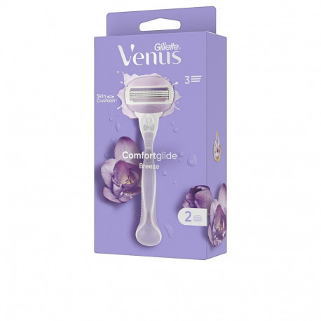 GILLETTE VENUS BREEZE máquina + 2 recambios