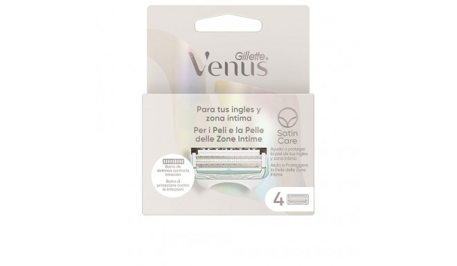 GILLETTE VENUS INTIMA cargador 4 recambios