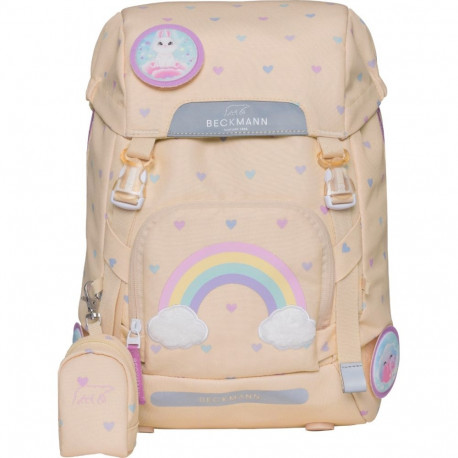 Seljakott/ ranits Beckmann Classic Yellow Heart kasvule 116-140cm, maht 22l, kaal 940g