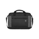 Sülearvutikott Wenger Underground kuni 16", must/hall polyester, 9 x 43 x 31 cm, 800gr, tahvelarvuti