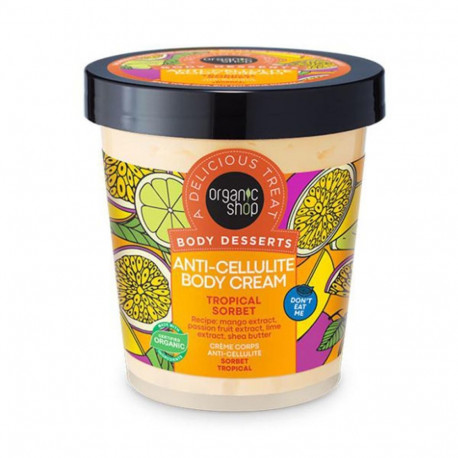 Organic Shop tselluliidivastane kehakreem Tropical Sorbet 450ml