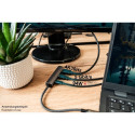 "GoodConnections HUB-C002A USB-C HUB 3-Port 1xHDMI; 1xUSB-C; 1xUSB 3.0 Anthrazit"