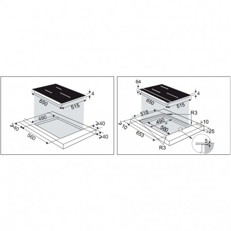 Induktsioonplaat De Dietrich DPI4321H