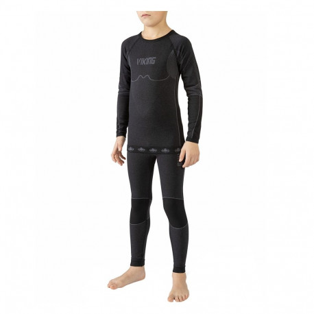 Viking laste termoaluspesu Riko 500-14-3030-09 140-152cm, must