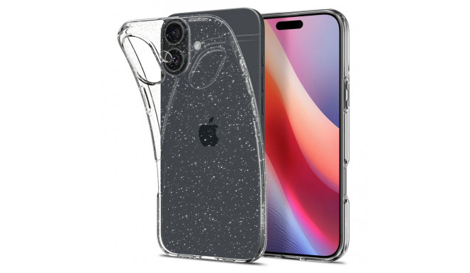 Spigen Liquid Crystal case for iPhone 16 6,1" glitter crystal