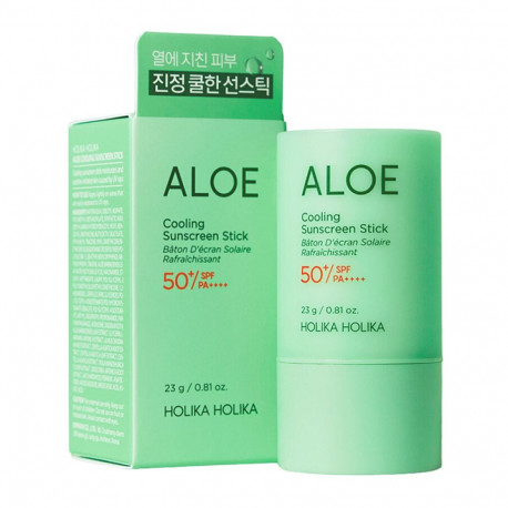 Holika Holika Päikesekaitsepulk Aloe Cooling Sunscreen Stick SPF50+