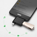 Ugreen 2in1 Adapteris Micro USB spraudnis uz USB Type C spraudnis uz USB 3.0 ligzda Melns