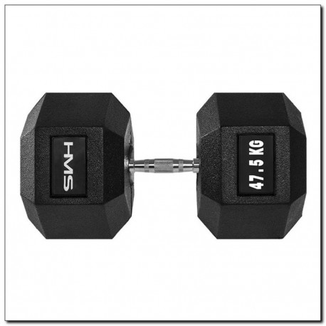 HMS Fitness HEX PRO 47.5 fikseeritud raskusega hantel 1 tk