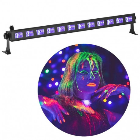 LIGHT4ME LED BAR UV 12 + WHITE LED-riba 12