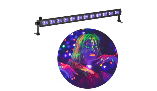 LIGHT4ME LED BAR UV 12 + WHITE LED-riba 12