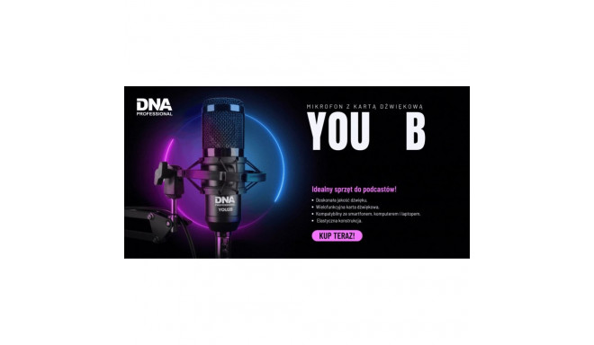 DNA YOU2B Microphone Kit Audio Interface Tripod
