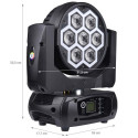 LIGHT4ME FRAME WASH 712 LED FX Moving Head