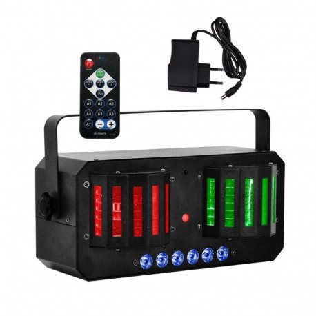 Light4me disko multiefekt DERBY MIX STROBO LASER L