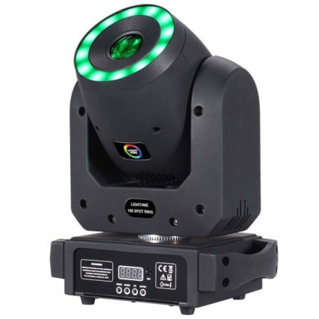LIGHT4ME LED liikuvpea Spot 100 Ring