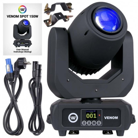 Light4me pöördpea Venom Spot 150W LED