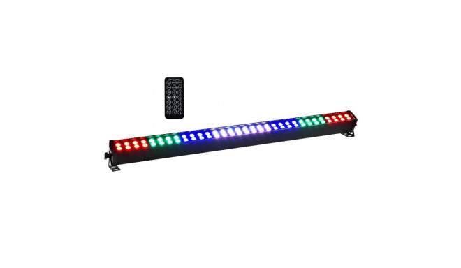 LIGHT4ME LED BAR 64x3W RGB strip 8 sections + remote control