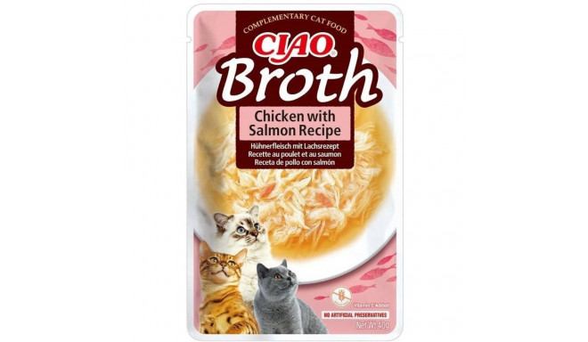 INABA Ciao Broth kana ja lõhe kassimaius 40g