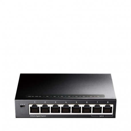 Cudy GS108 network switch Unmanaged Gigabit Ethernet (10/100/1000) Black