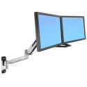 Ergotron LX HD Sit-Stand monitor mount / stand 116.8 cm (46") Wall Silver