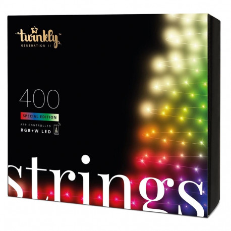 TWINKLY Strings 400 Special Edition (TWS400SPP-BEU) nutikad jõulupuu tuled 400 LED RGB+W 32 m