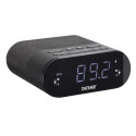 Denver CRQ-107 alarm clock Digital alarm clock Black