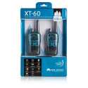 Midland XT60 two-way radio 24 channels 446.00625 - 446.0937 MHz Black, Blue