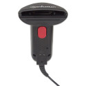 Manhattan Contact CCD Handheld Barcode Scanner, USB, 60mm Scan Width, Cable 152cm, Max Ambient Light