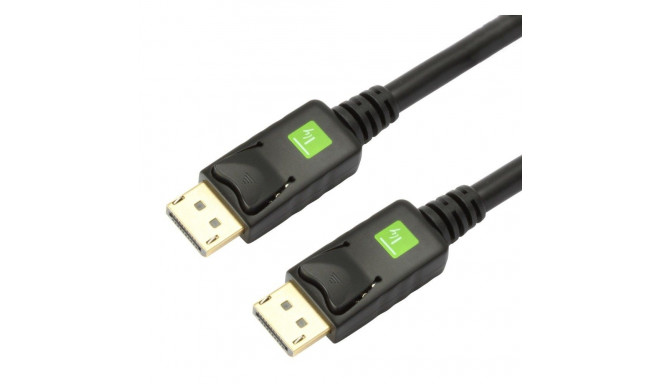 Techly ICOC DSP-A-100 DisplayPort cable 10 m Black