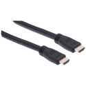 Manhattan HDMI Cable with Ethernet (CL3 rated, suitable for In-Wall use), 4K@60Hz (Premium High Spee