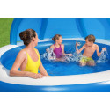 Bestway 7'11" x 7'11" x 55"/2.41m x 2.41m x 1.40m Summer Days Family Pool