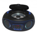 Denver TCL-212BT BLUE CD player Portable CD player Black, Blue