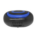 Denver TCL-212BT BLUE CD player Portable CD player Black, Blue