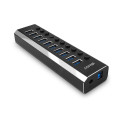 Lindy 10 Port USB 3.0 Hub with On/Off Switches