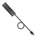 Axagon HUE-S2BP interface hub USB 3.2 Gen 1 (3.1 Gen 1) Type-A 5000 Mbit/s Black