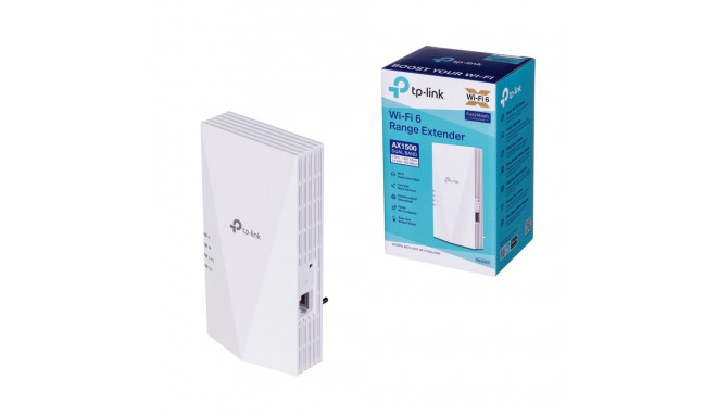 TP-Link RE500X network extender Network transmitter & receiver White 1000 Mbit/s