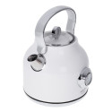 Adler | Kettle with a Thermomete | AD 1346w | Electric | 2200 W | 1.7 L | Stainless steel | 360° rot
