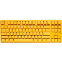 Ducky One 3 TKL keyboard Gaming USB QWERTY English Yellow